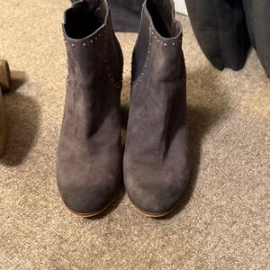 BP Black Studded Ankle Booties